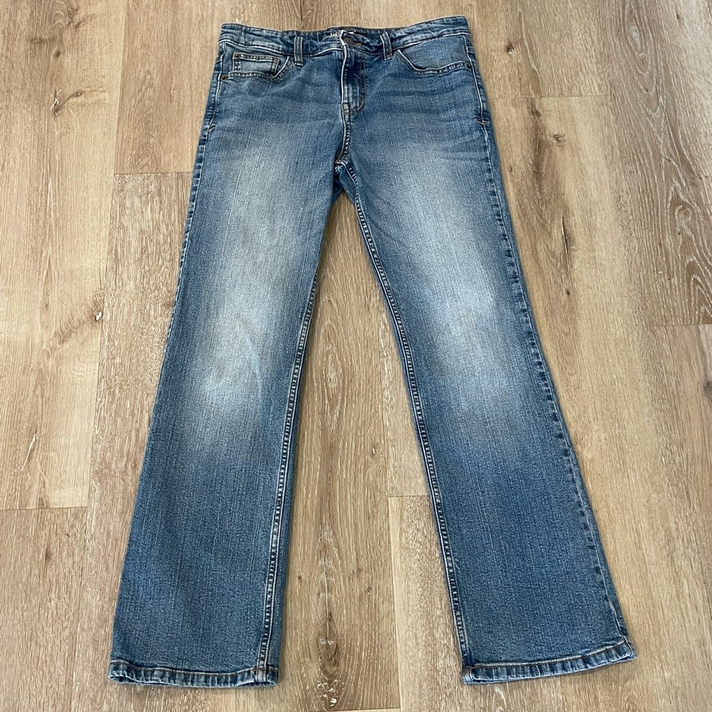 Cat & Jack Girls Bootcut Jeans Adjustable Waist Size 16